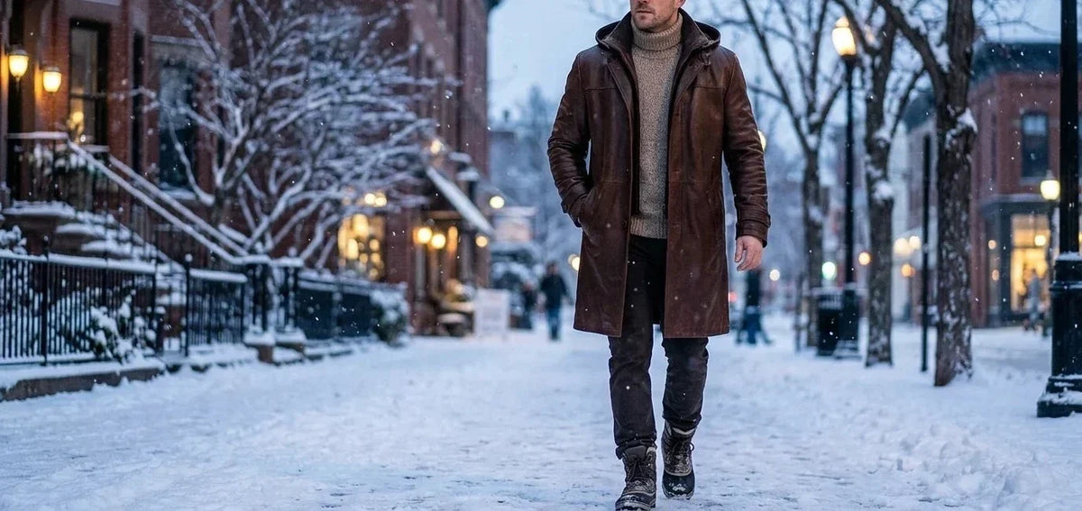 Are Leather Coats Warm Enough for Winter?