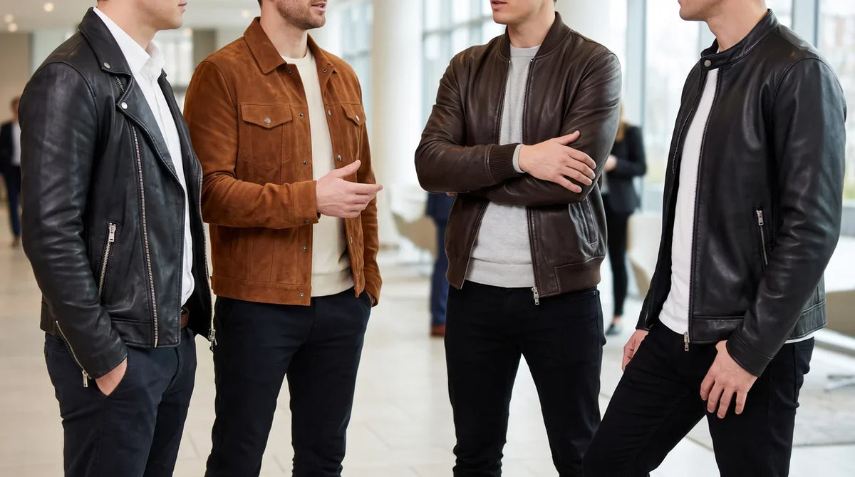 Leather staff uniforms: what to consider for teams and events