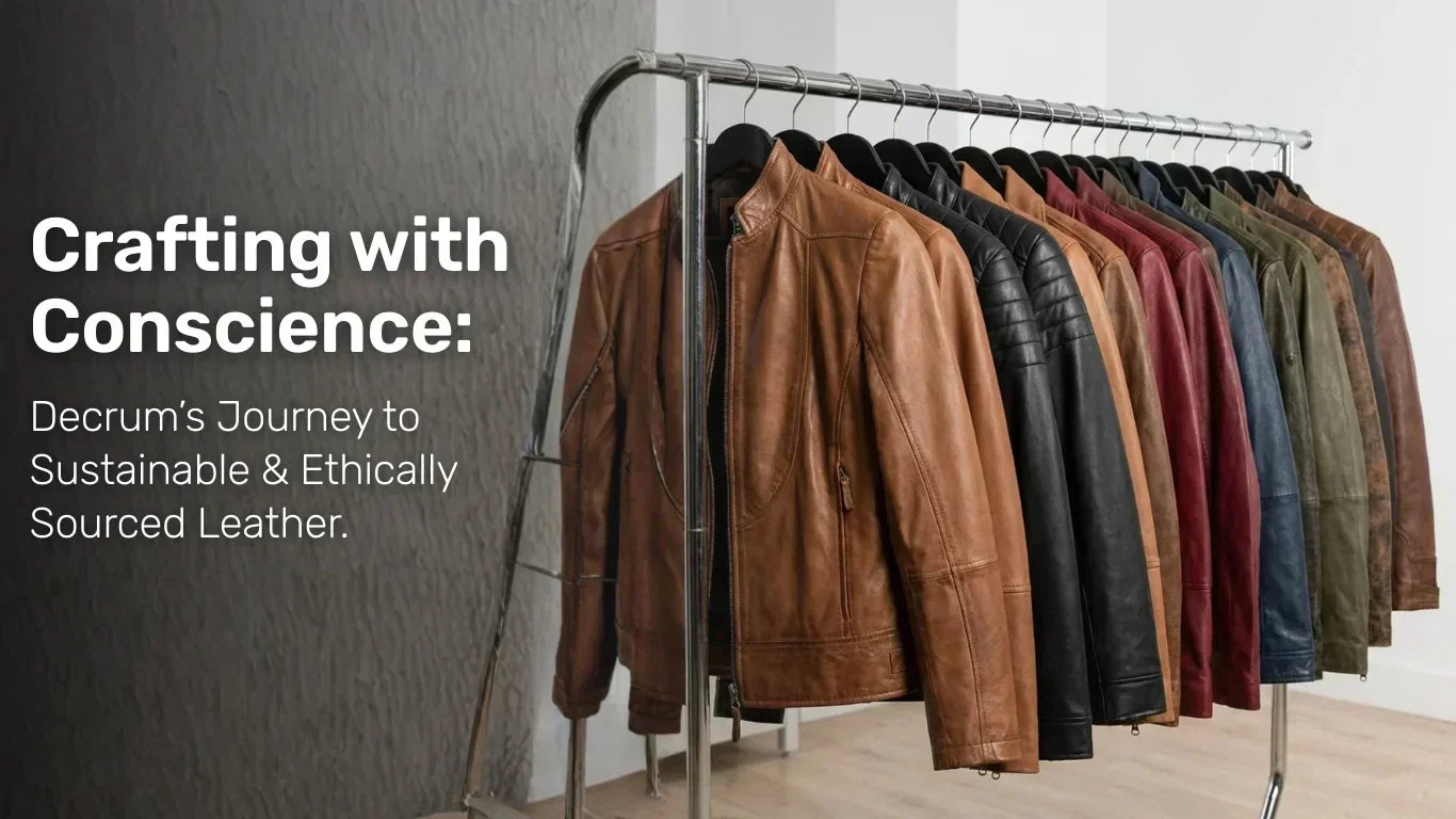 Decrum’s Journey to Sustainable & Ethically Sourced Leather