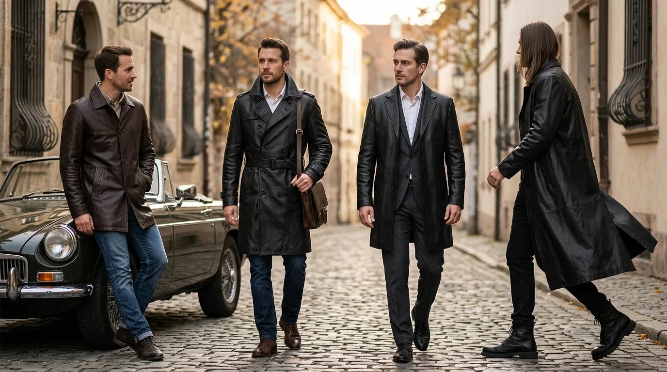 Types of Leather Coats