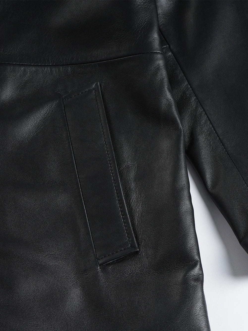 Jackson Men's Black 3/4 Leather Car Coat – Decrum