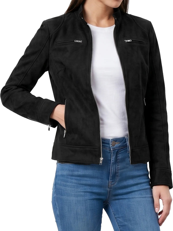 Women's Suede Jackets — Real & Faux | Decrum