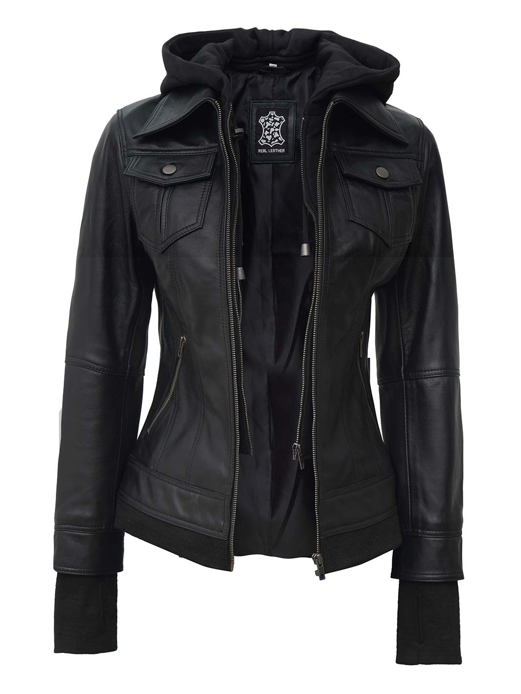 Petite moto leather jacket best sale