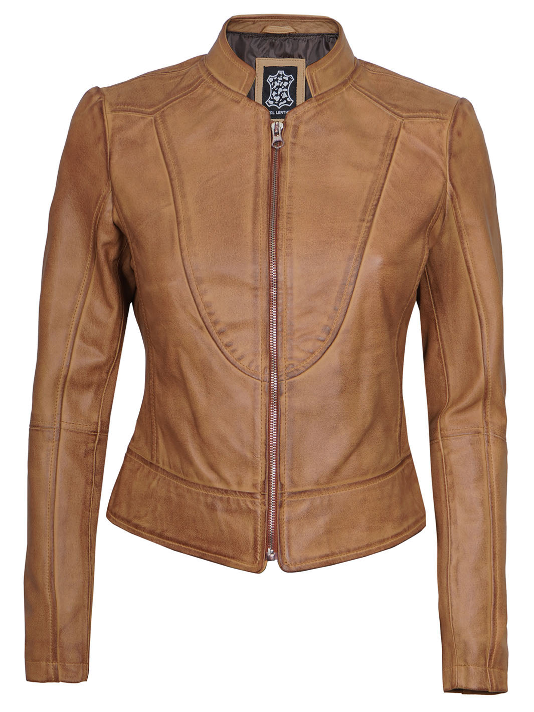 Womens Cafe Racer Leather Jacket