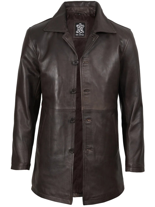 Men's Lambskin Leather Coats | Genuine Leather | Decrum Men's Lambskin Leather Coats | Genuine Leather | Decrum