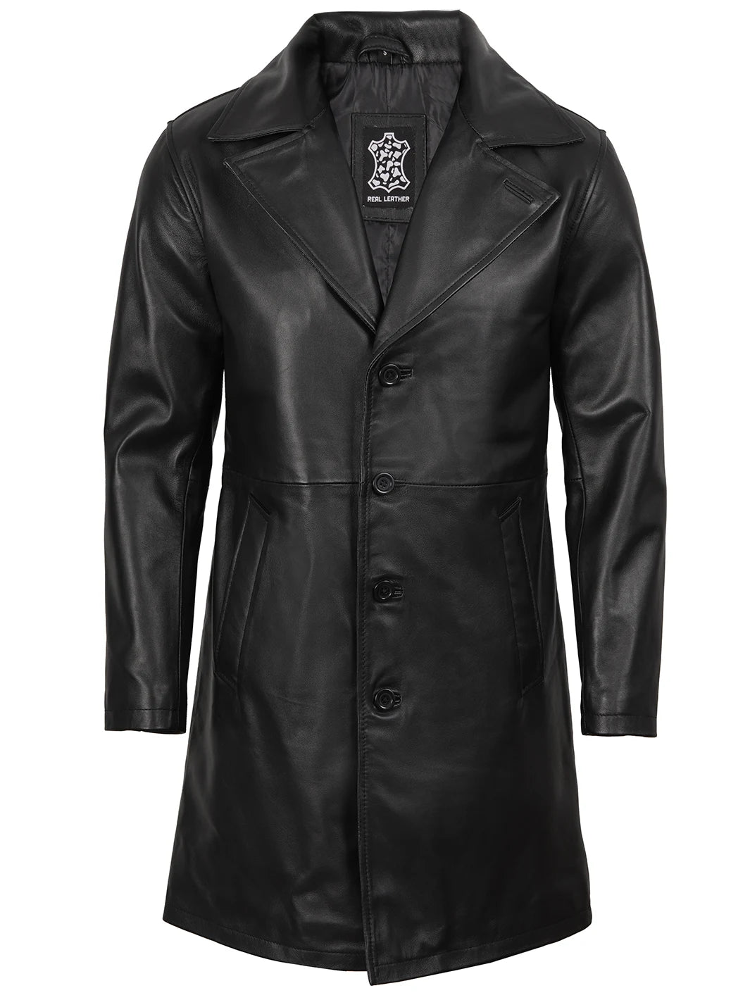 Jackson Real Leather Car Coat Mens 