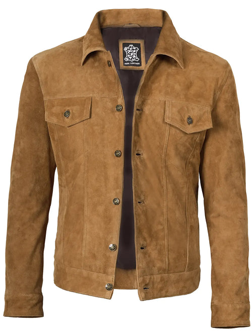 Men's Suede Jackets — Real & Faux Suede – Decrum