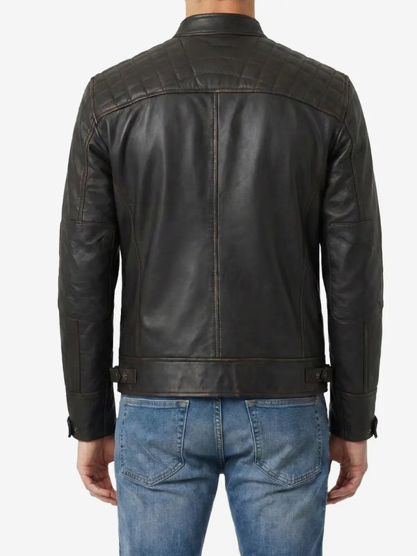 その他 DAIYAMOND 11 Men_s_Distressed_Brown_Biker_S
