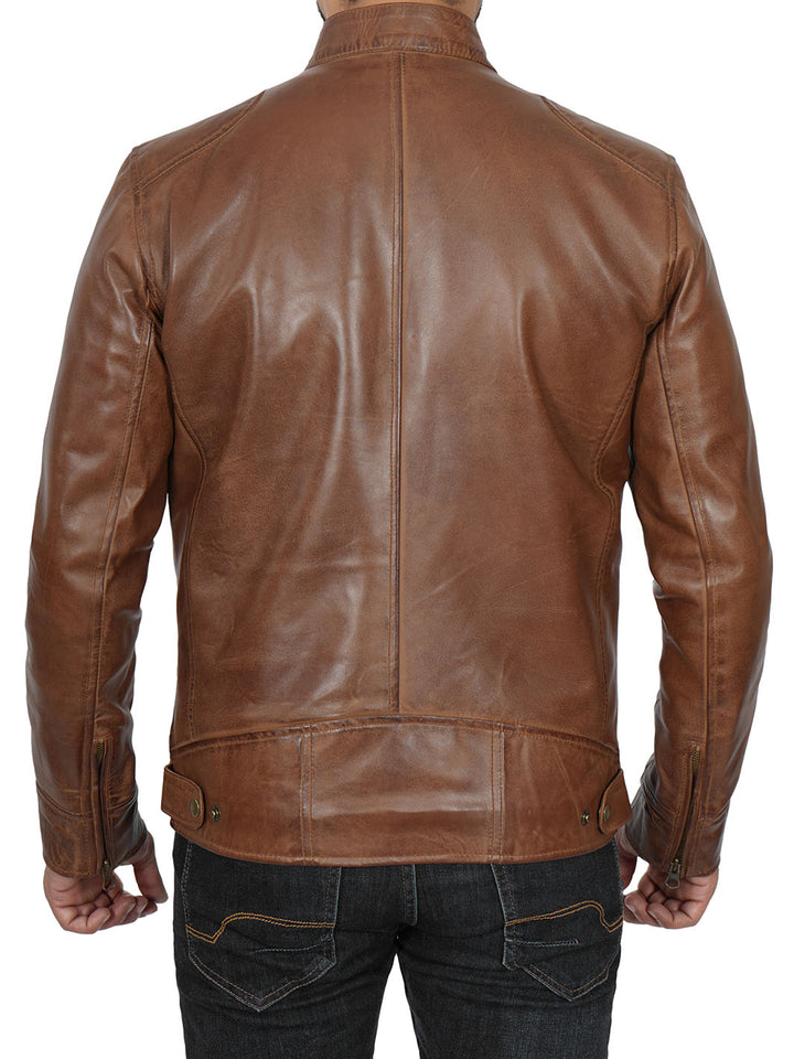 Mens Real Leather Jacket