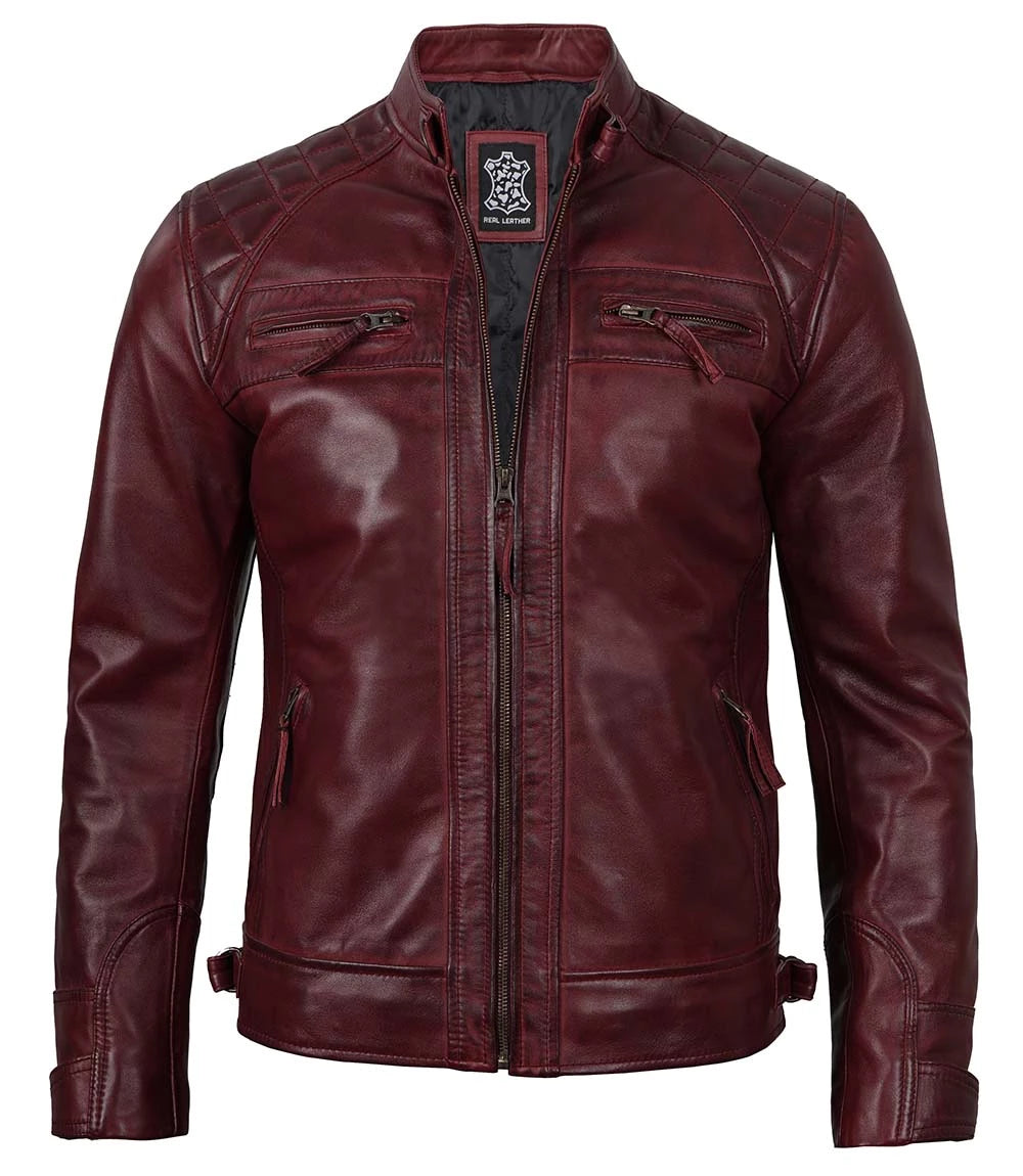 Mens Real Lambskin Leather Jackets