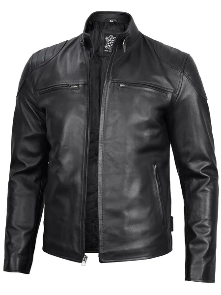 Menscaferacerleatherjacket_gra