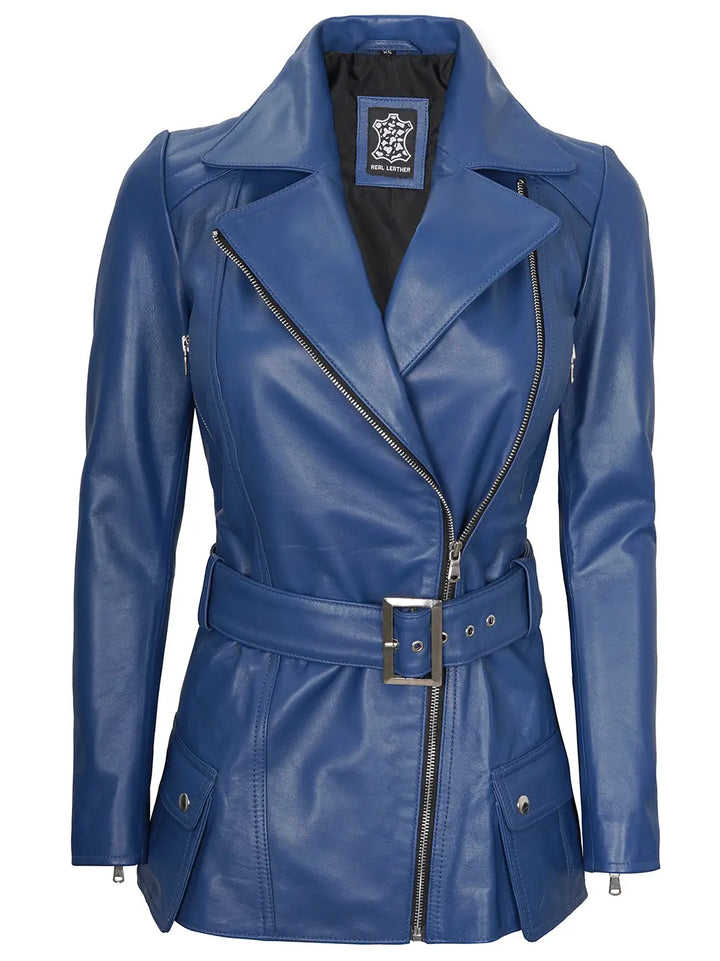 Women leather jacket