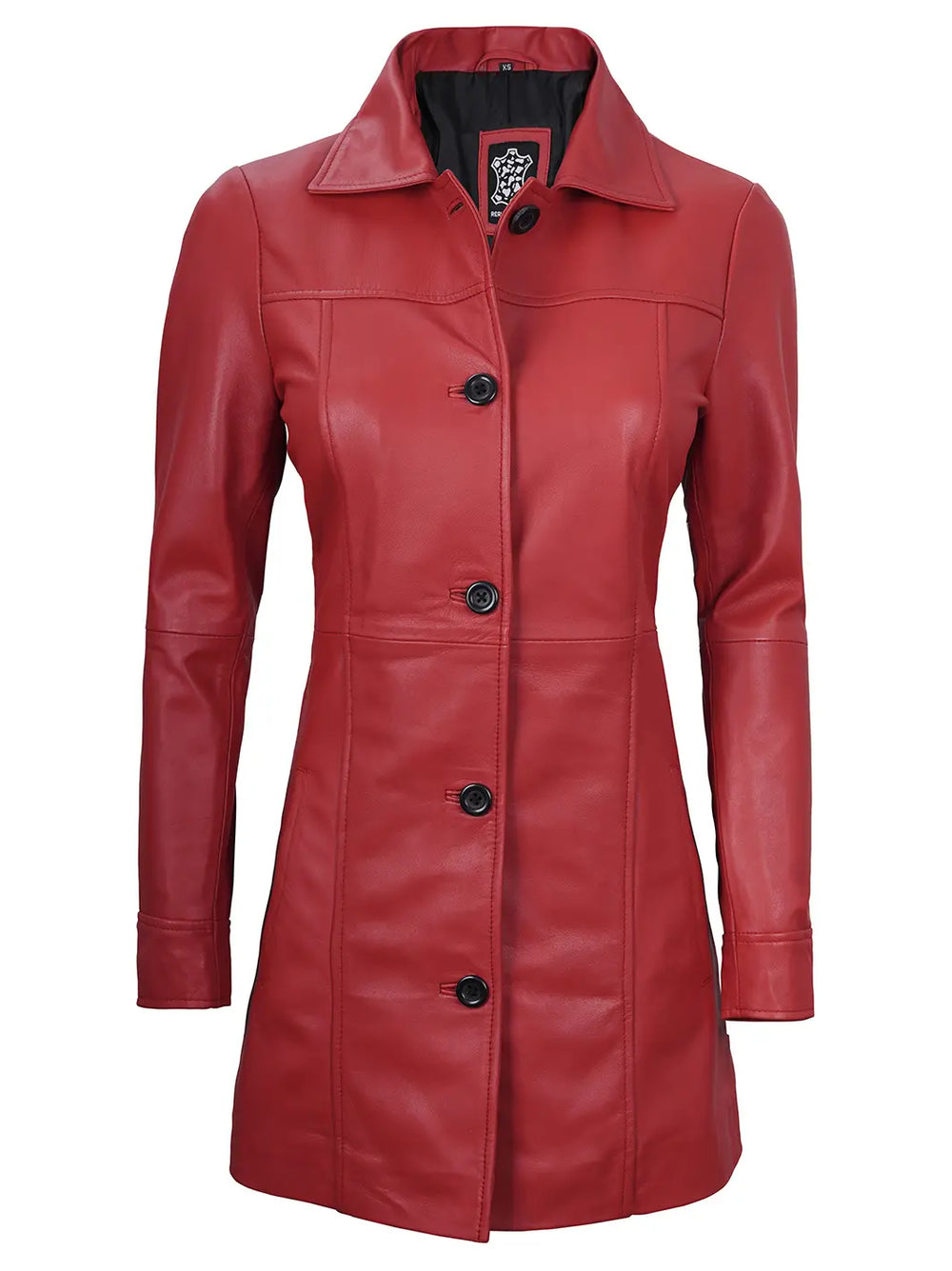 Leather car coats best sale