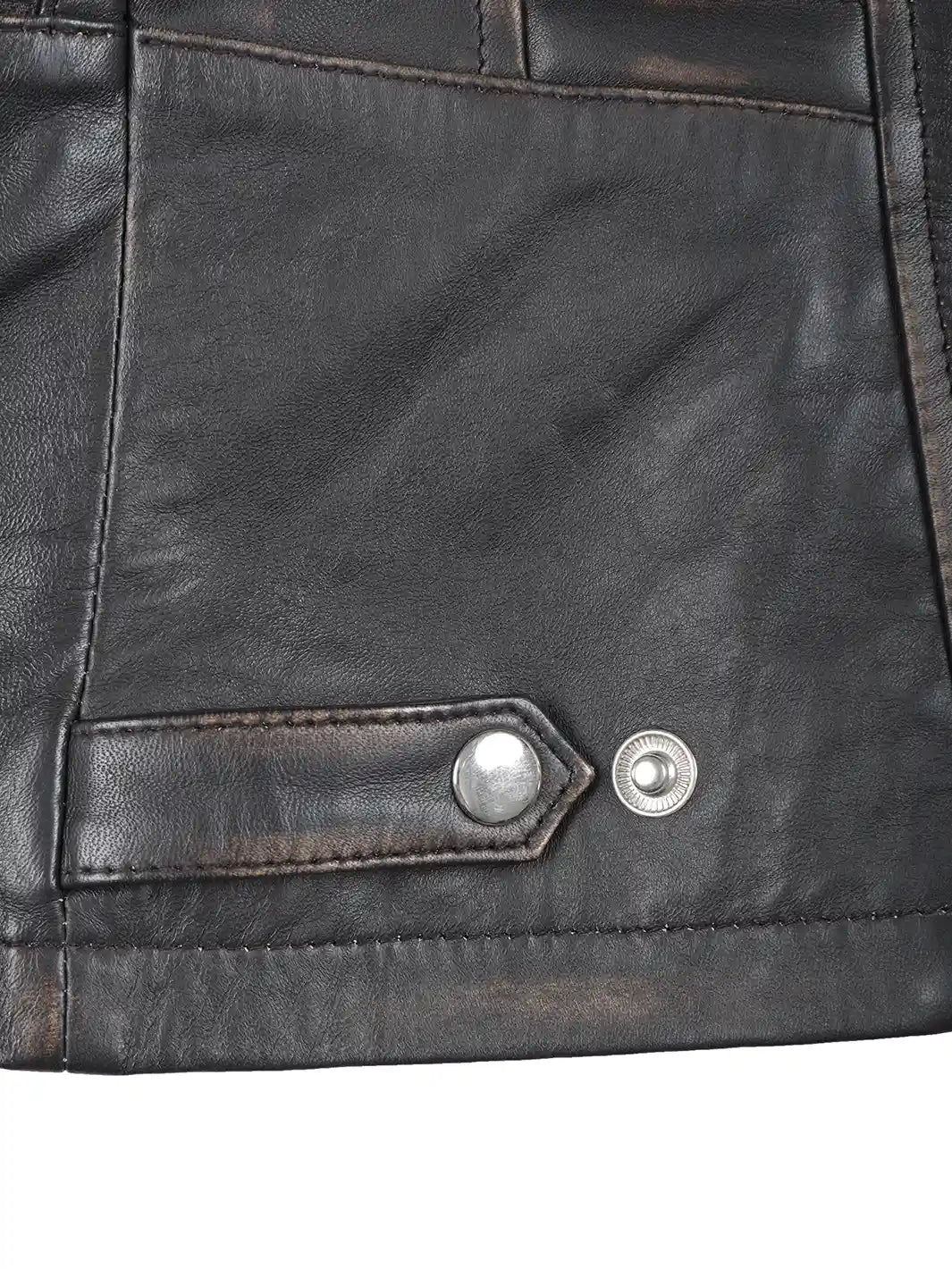 biker real leather jacket womens 