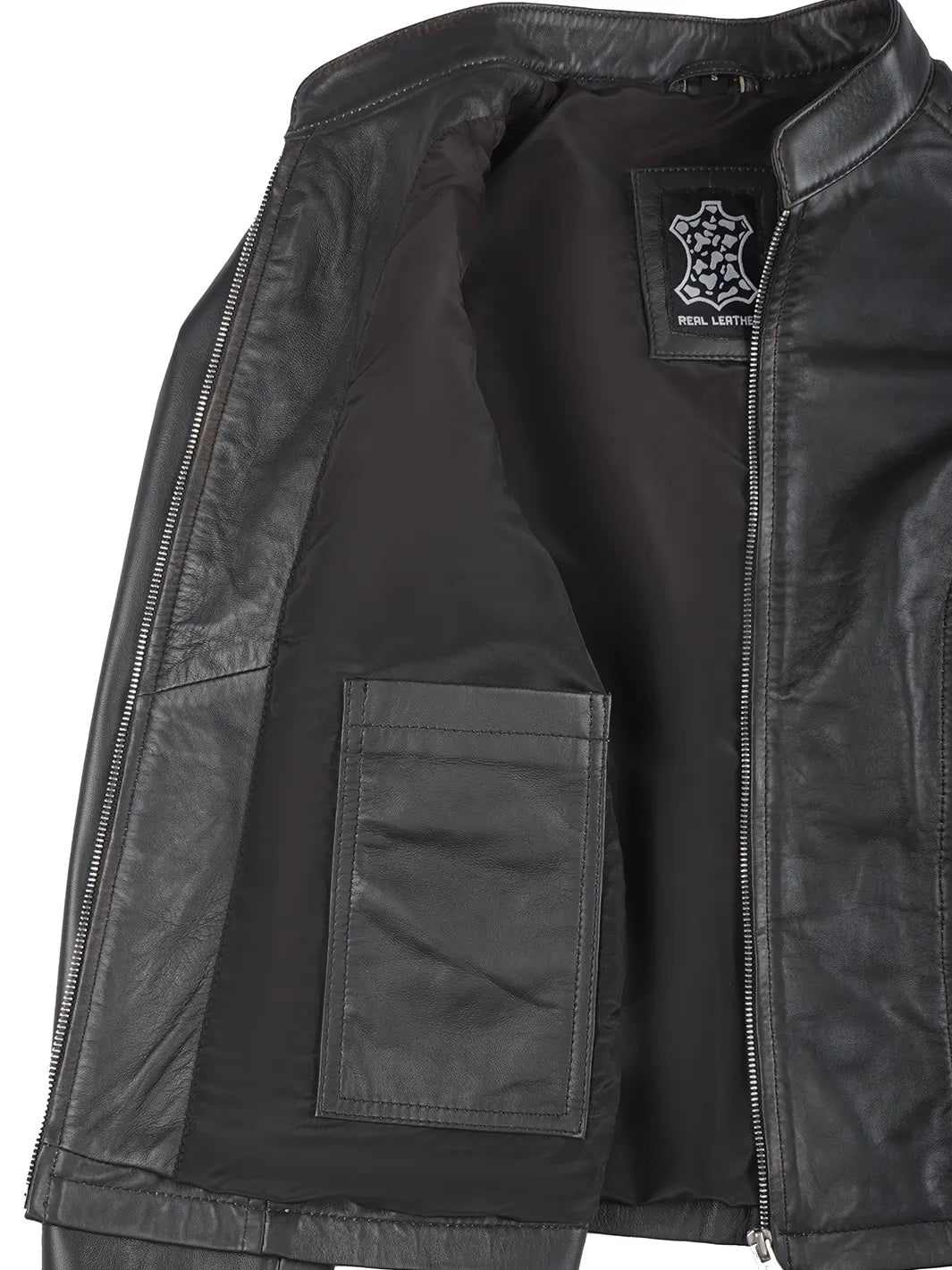 real leather jacket womens brown 