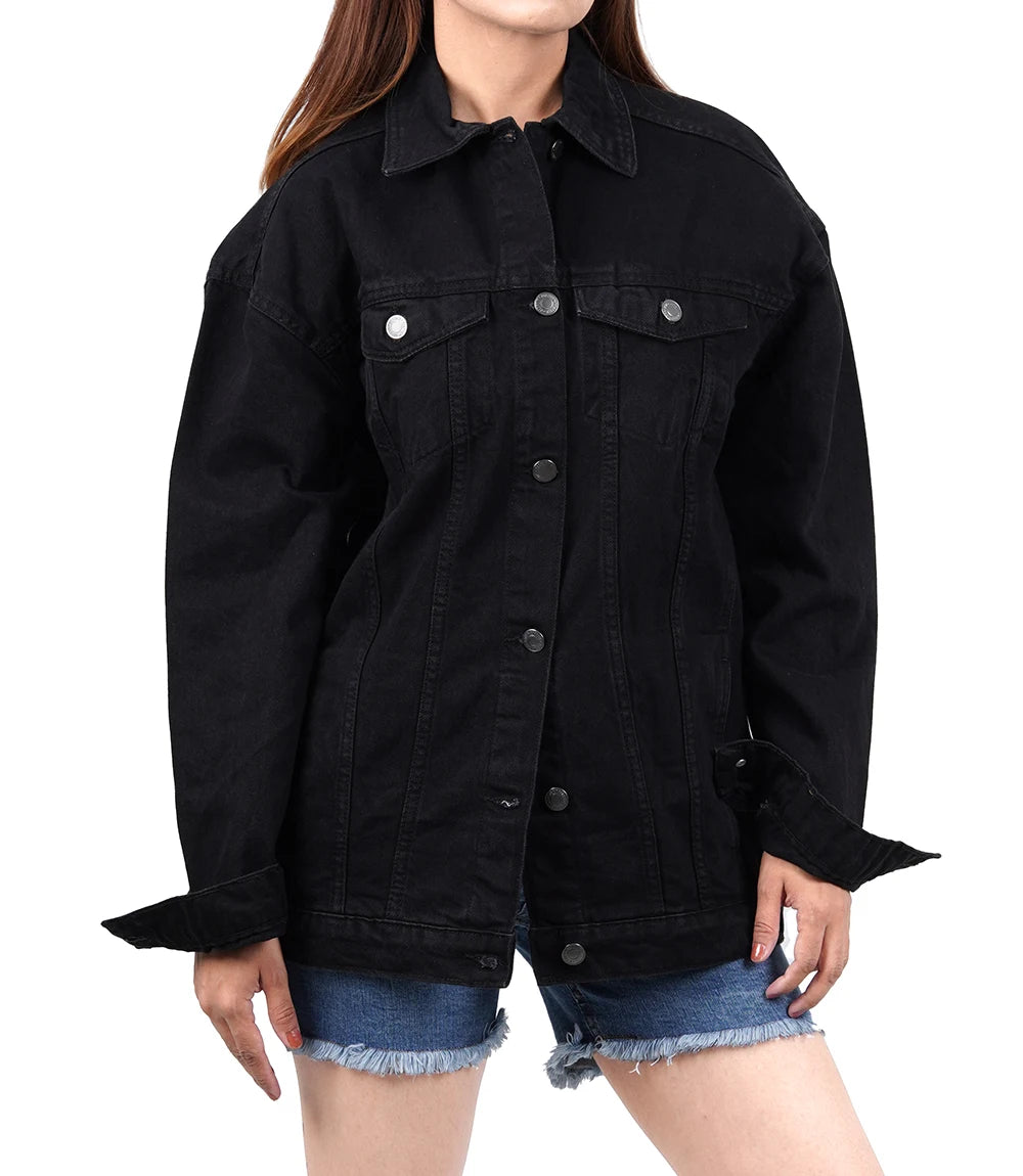 black-oversized-denim-jacket