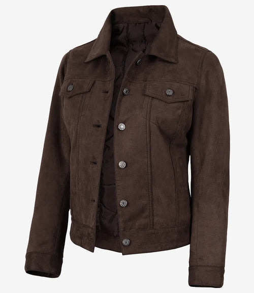 Women's Suede Jackets — Real & Faux | Decrum