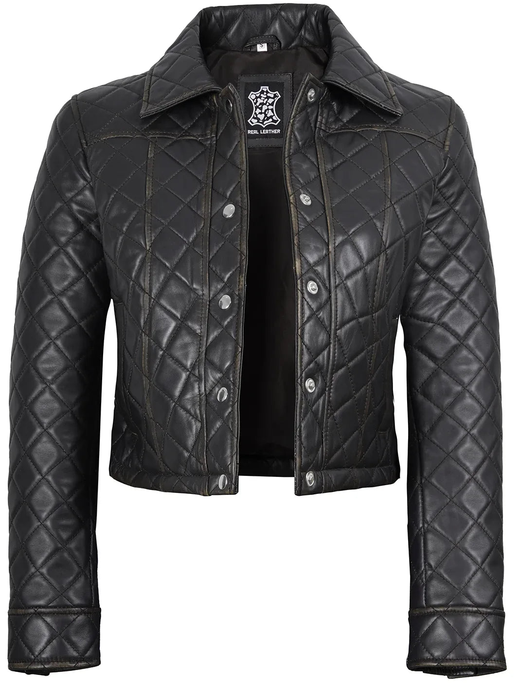 womens real leather jacket