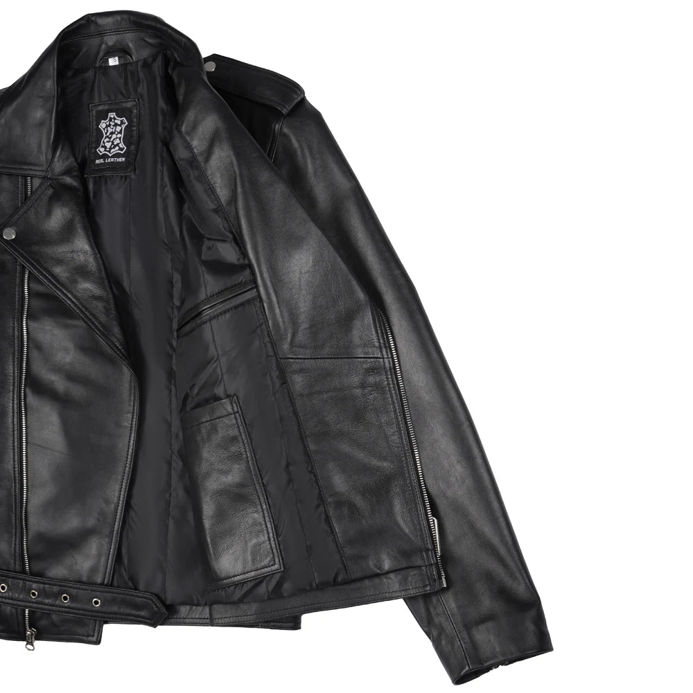 FULLY LINED, SIX POCKETS