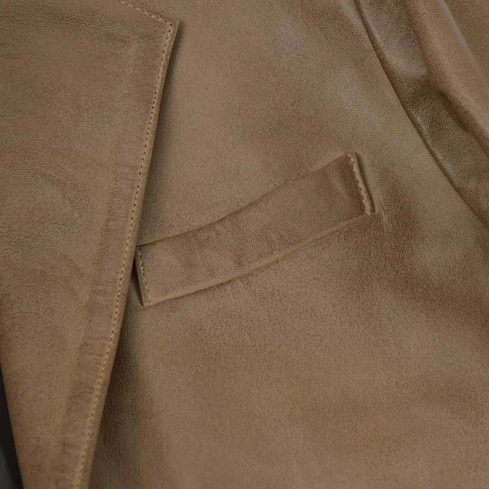 100% REAL LAMBSKIN