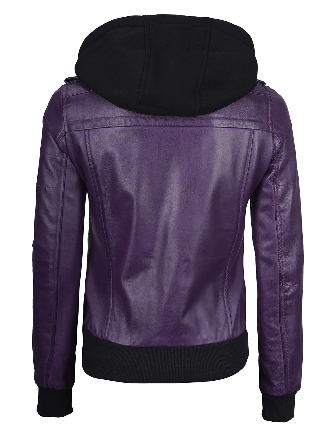 edinburgh womens hooded jacket purple 