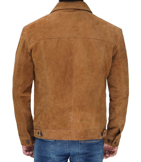 light brown suede jackets for mens