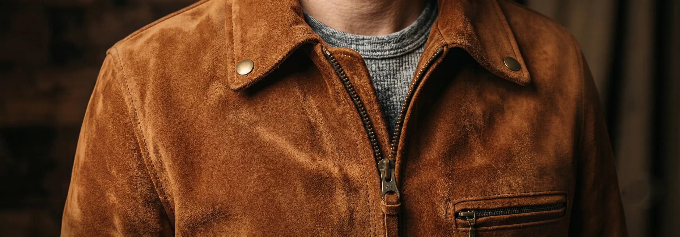 【dium.】Fake Suede Jacket Men's Suede Jackets — Real & Faux Suede – Decrum
