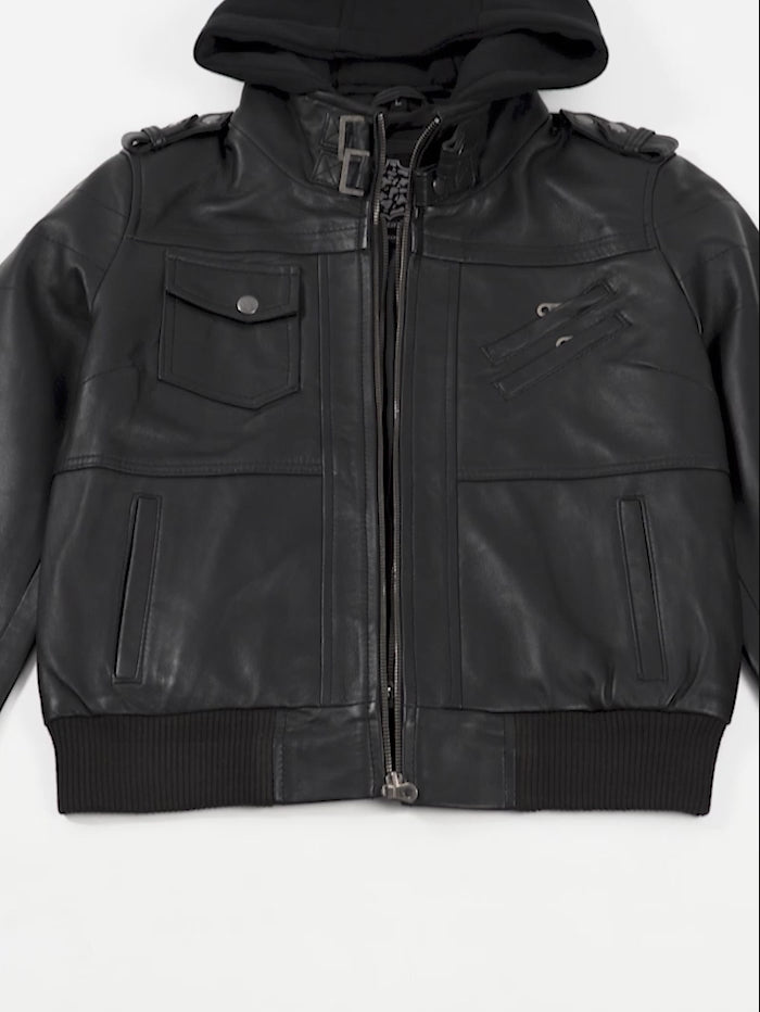 Edinburgh Women Hooded Jacket Black video