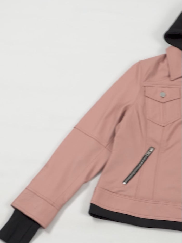 Betty Hooded Women Pink video