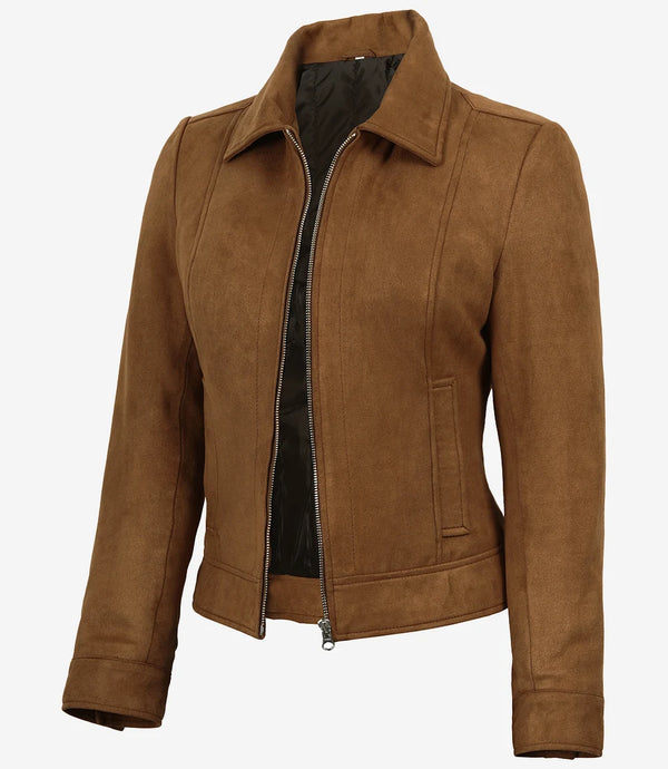 Women's Suede Jackets — Real & Faux | Decrum