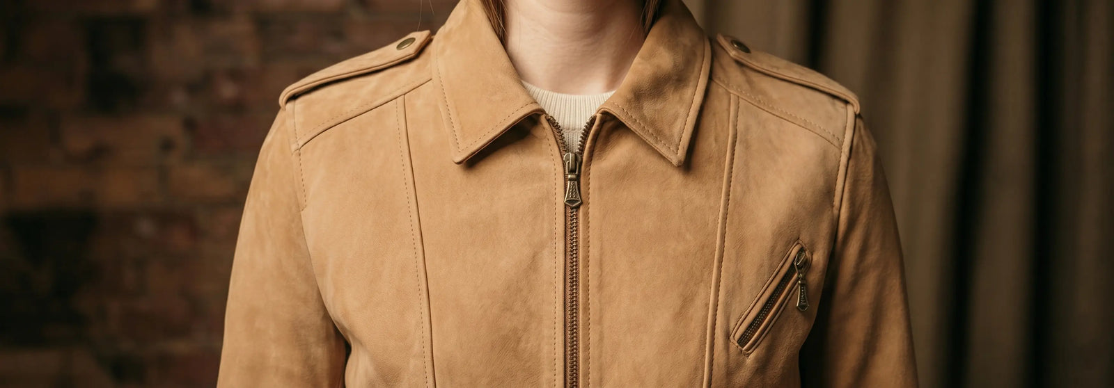Women's Suede Jackets — Real & Faux