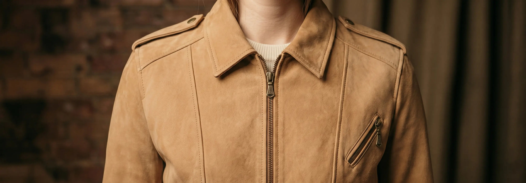 Women's Suede Jackets — Real & Faux