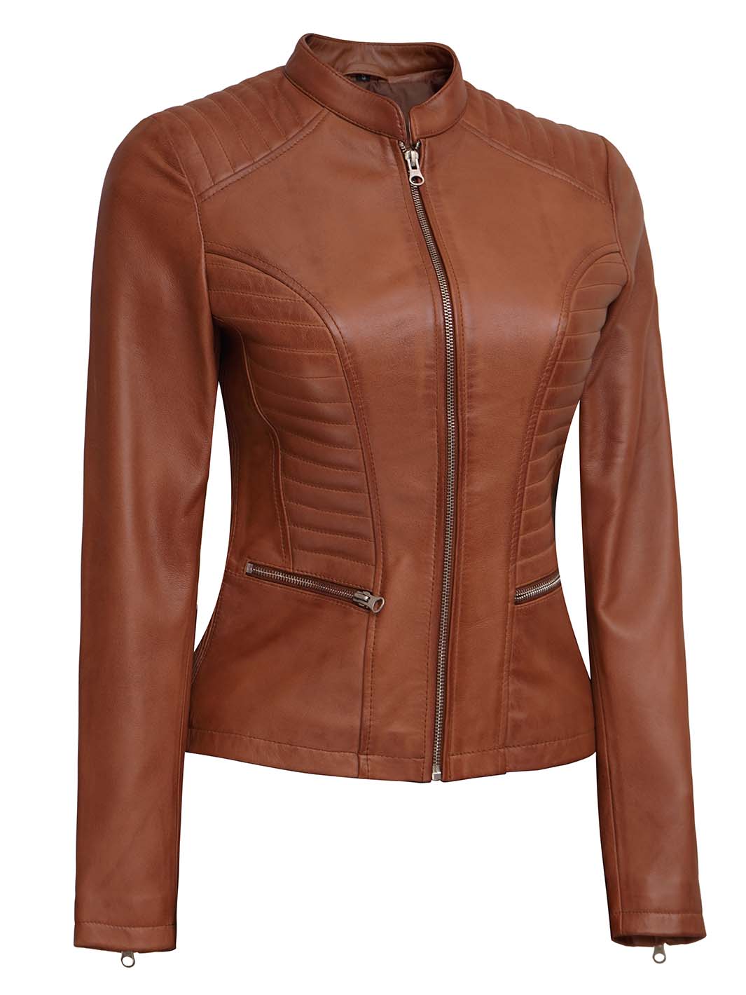 Leather jacket outlet womans