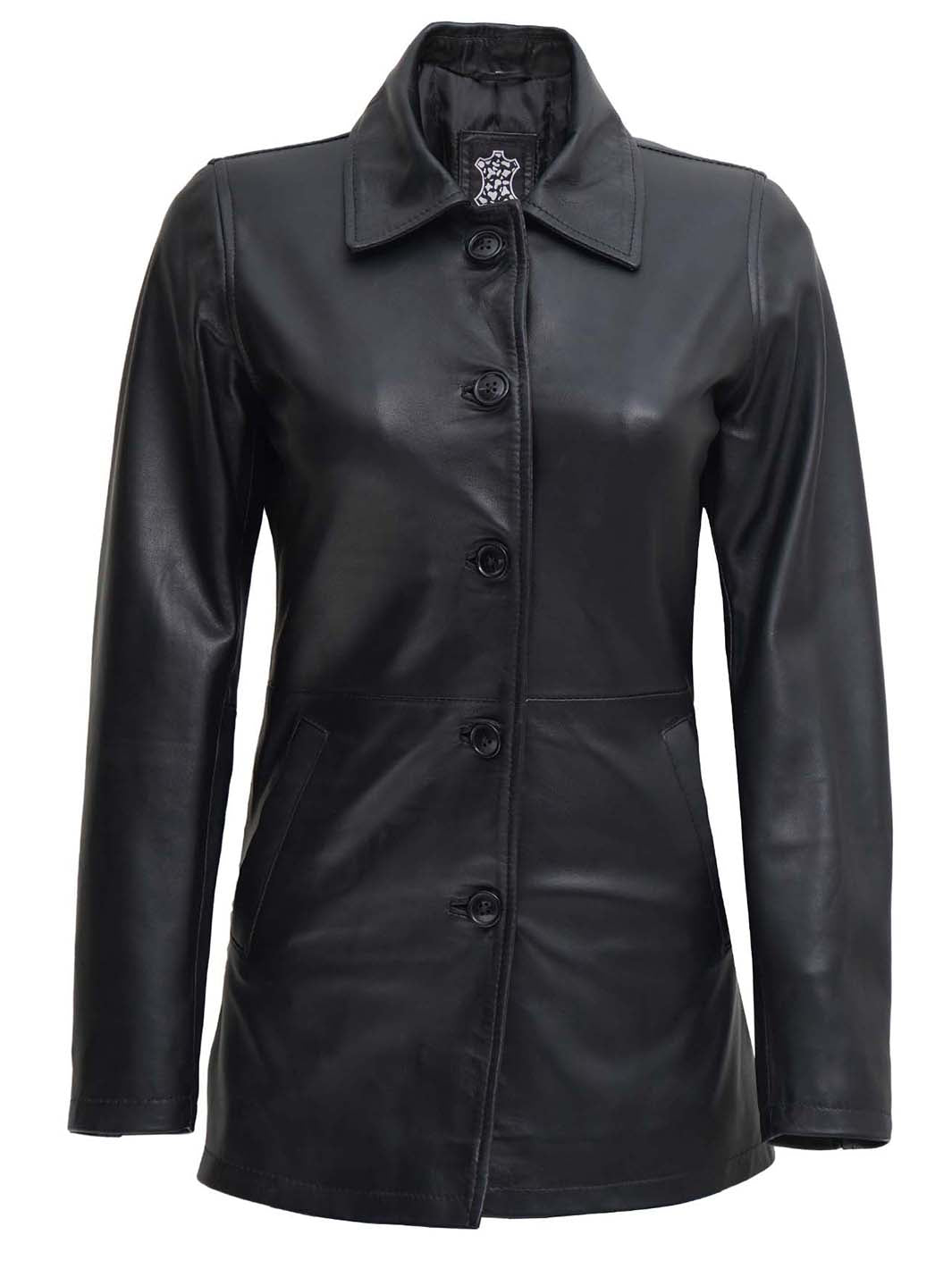 Stylish Womens Black Leather Jackets | Decrum – Page 2