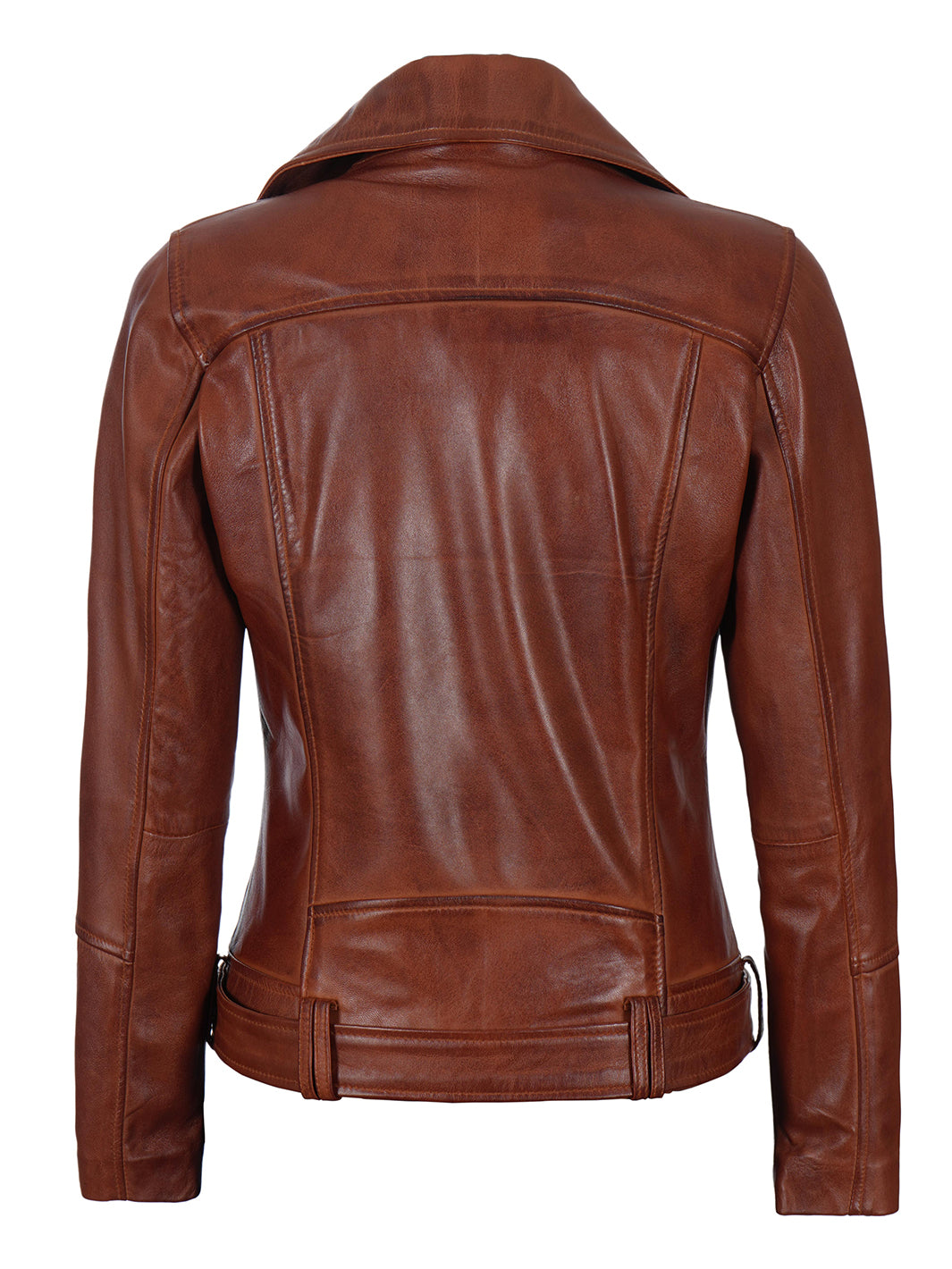 Women Motorcycle Leather Jacket